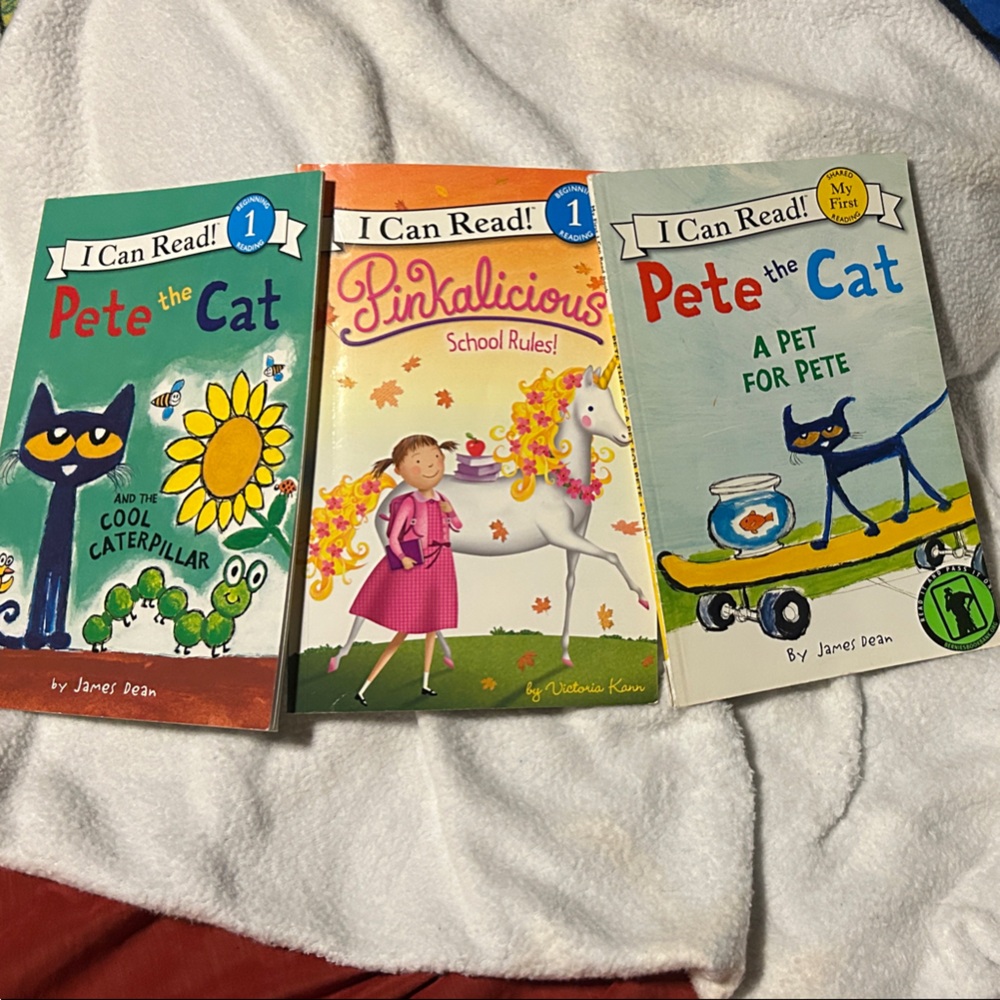 Pete the Cat and Pinkalicious Book Set